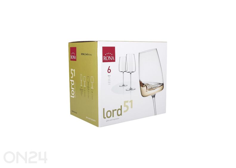 Бокалы для вина Lord 510 мл, 6 шт. увеличить