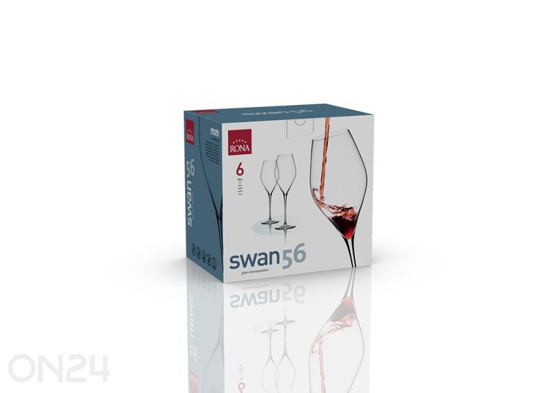 Бокалы для вина Swan 560 мл, 6 шт увеличить