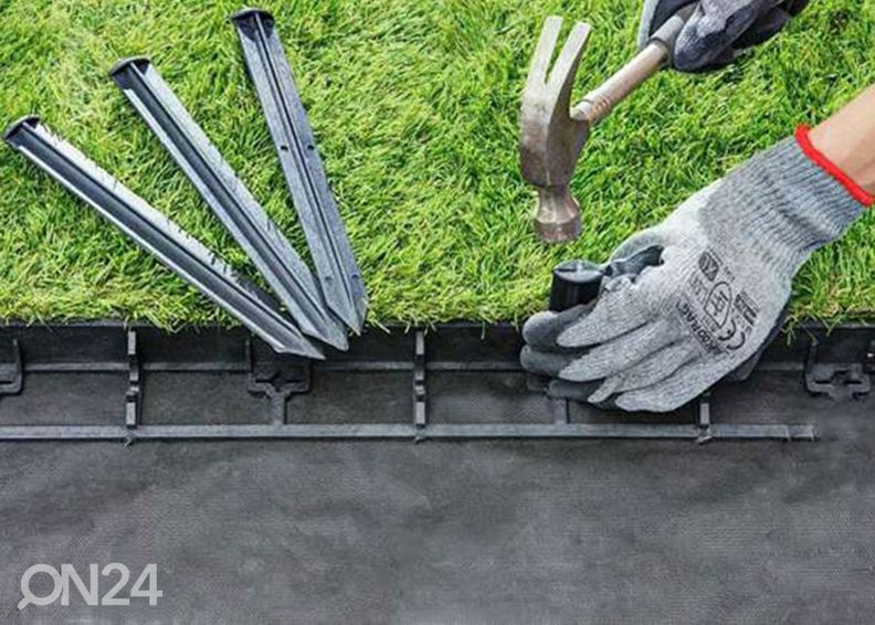 Бордюр из пластика Rim-Bord 7,8x100 см 8 шт увеличить