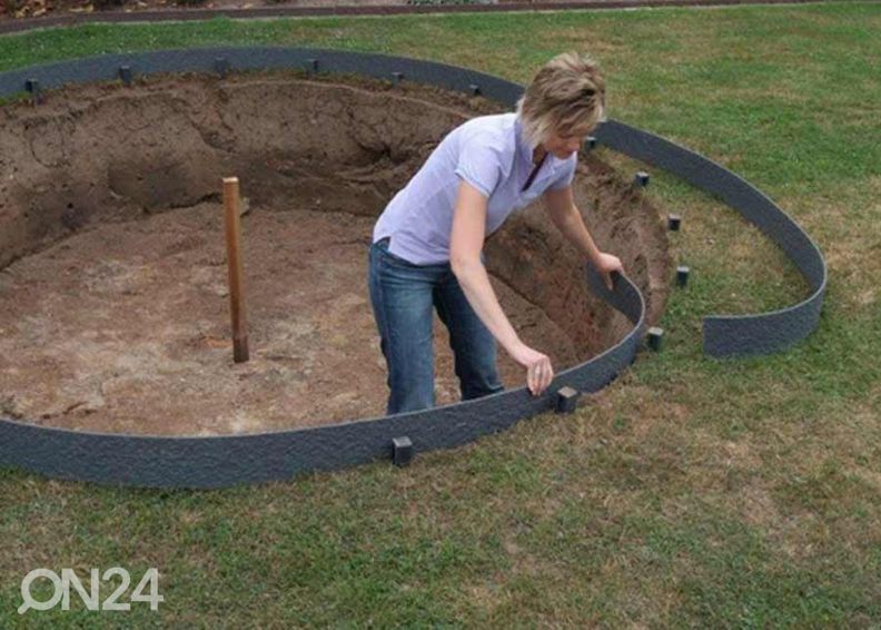 Бордюр Ecolat 14 см, 20 м увеличить