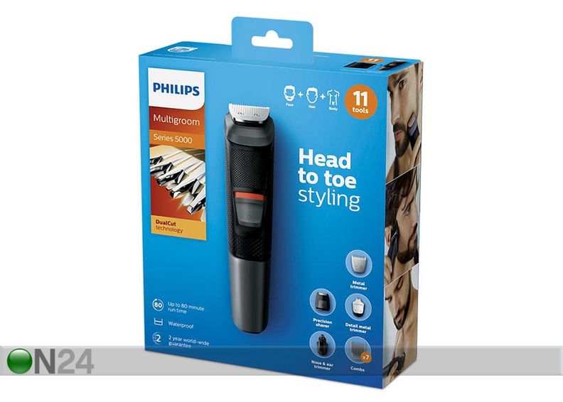 Бритва Philips Multigroom 5000 увеличить
