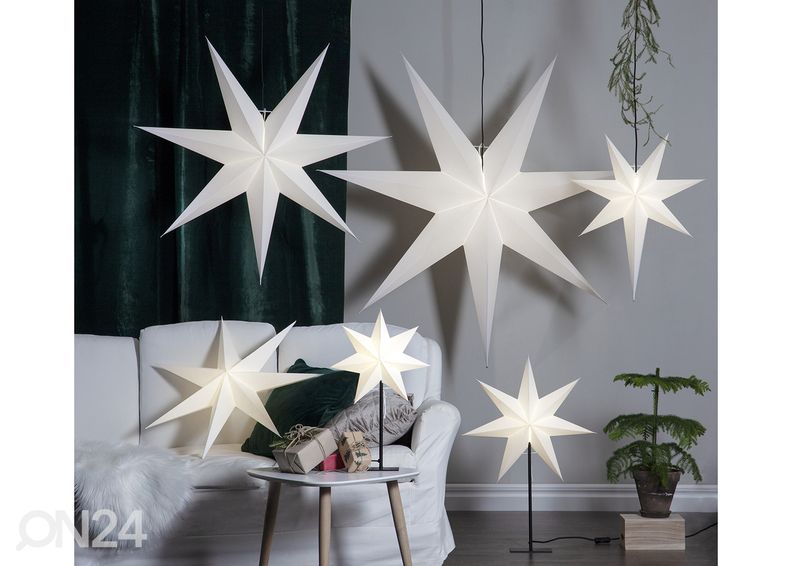 Бумажная звезда Frozen 70 cm, белый увеличить