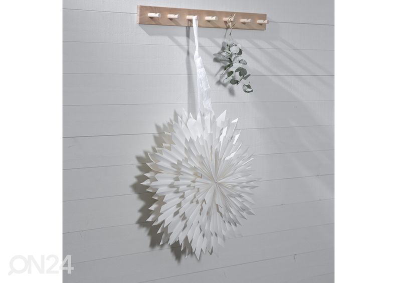 Бумажная звезда Ice 70 cm, белый увеличить