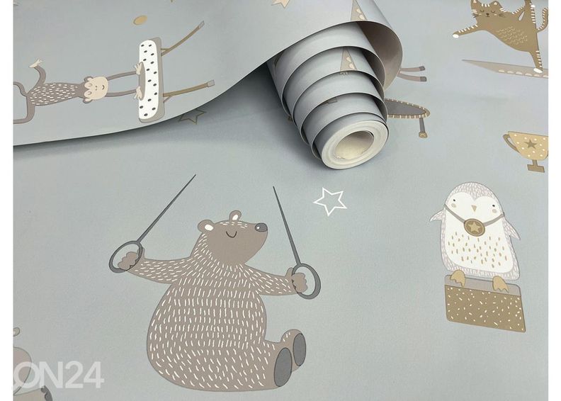 Бумажные обои Animals Gymnastics увеличить