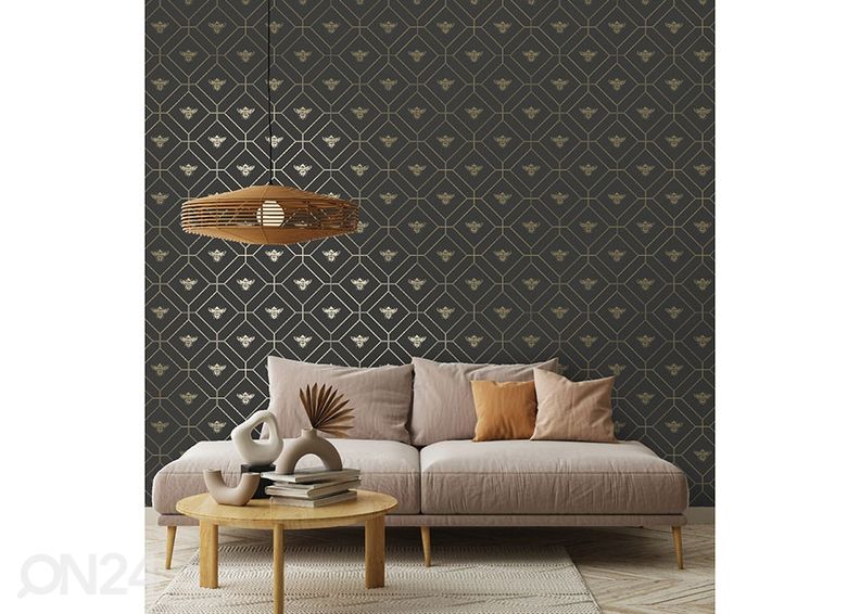 Бумажные обои Honeycomb Bee увеличить