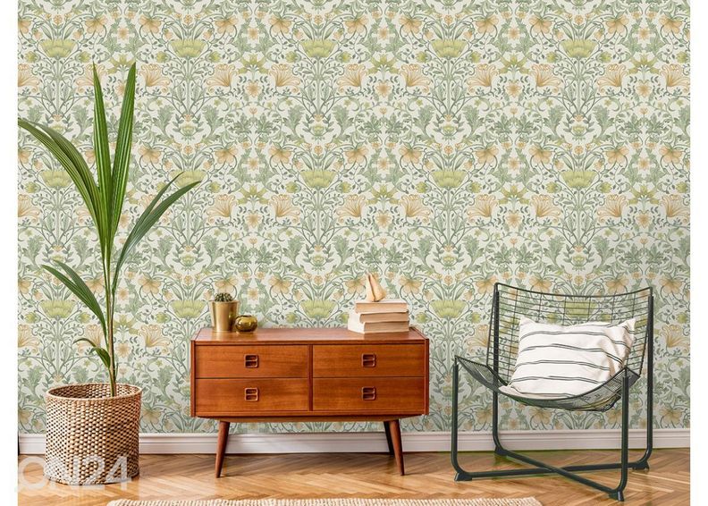 Бумажные обои Vintage Floral увеличить