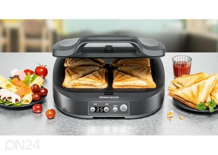 Бутербродница-гриль Sam Rommelsbacher ST1800 увеличить