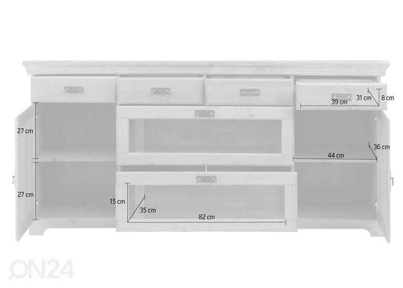 Буфетный комод Ruegen 180 cm увеличить