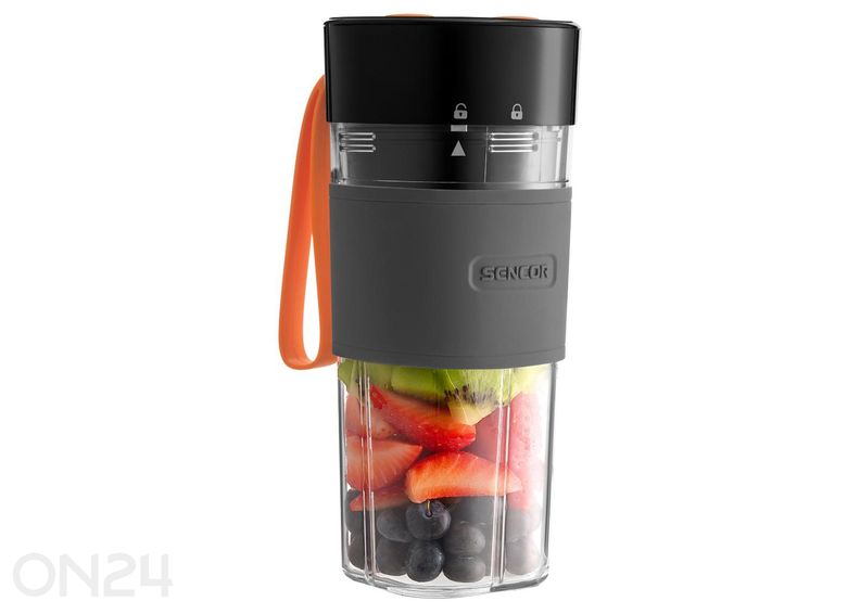 Вакуумный блендер для смузи на батарейках Sencor SBL151BK увеличить
