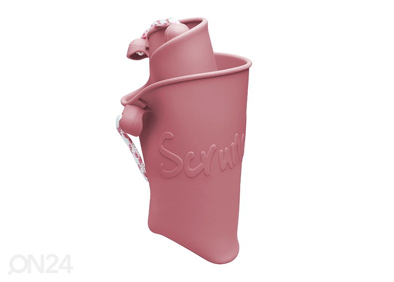 Ведро Scrunch, розового цвета увеличить