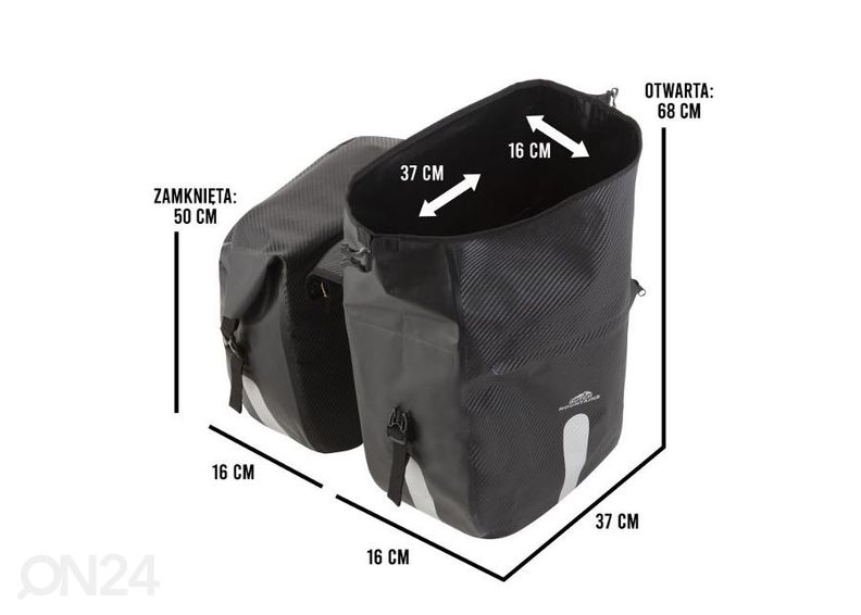 Велосипедная сумка Dutch Mountains 46 L увеличить