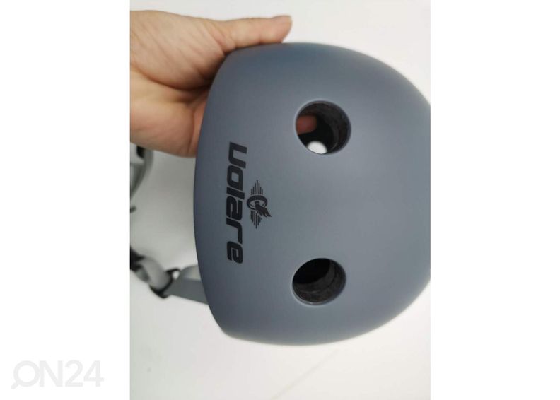 Велосипедный шлем детский серый 51-55 см увеличить