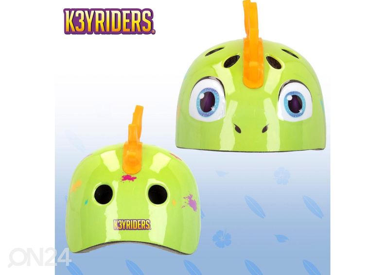 Велосипедный шлем 3D Динозавр K3YRIDERS 52-55 см увеличить