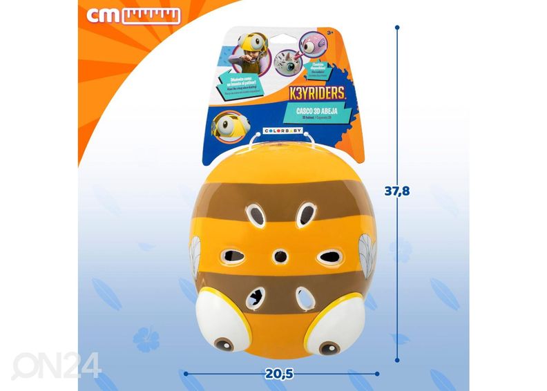 Велосипедный шлем 3D Bee K3YRIDERS 52-55 см увеличить