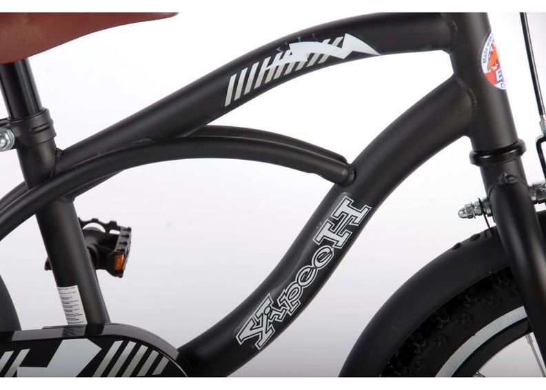 Велосипед для мальчиков Yipeeh чёрный Cruiser 14 дюймов Volare увеличить