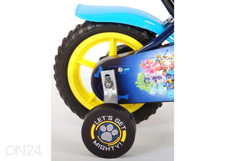 Велосипед Mighty Pups 10" с ручкой для толкания увеличить