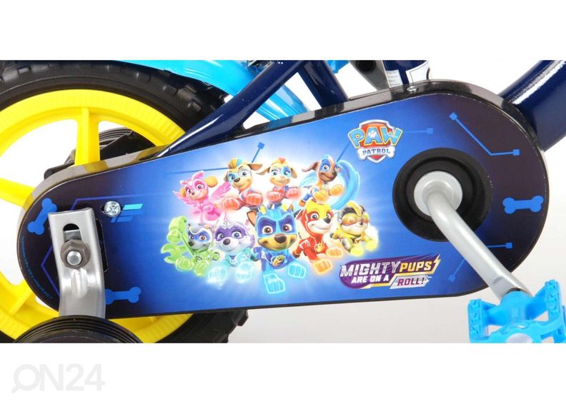 Велосипед Mighty Pups 10" с ручкой для толкания увеличить