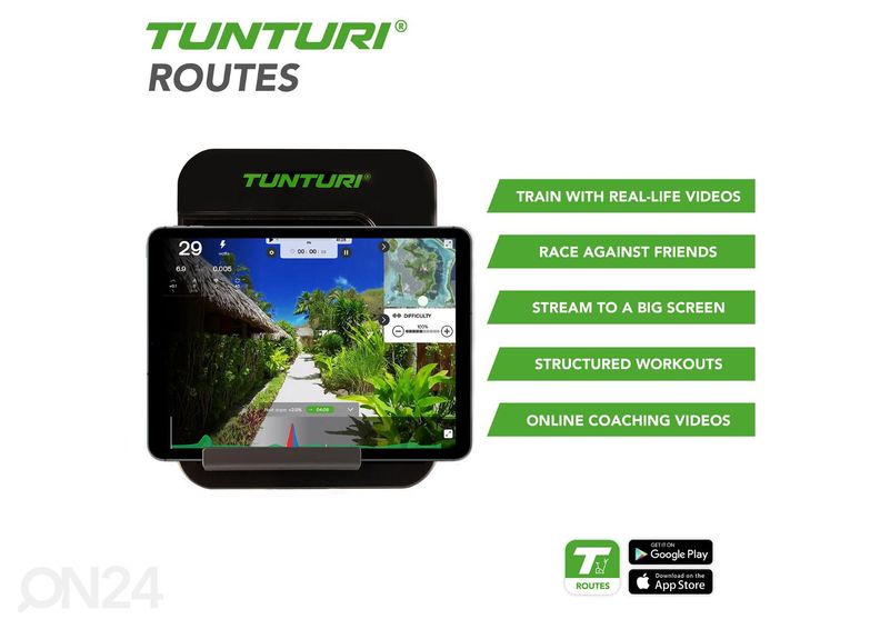 Велотренажер Tunturi Star Fit E100 HR I+ увеличить