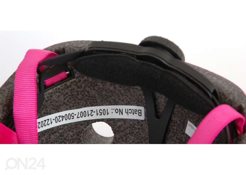 Велошлем детский розовый 51-55 см увеличить