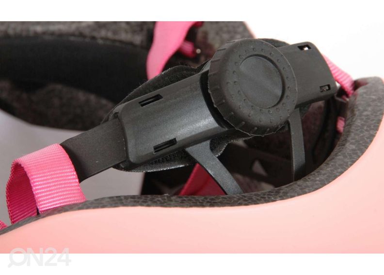 Велошлем детский светло-розовый 51-55 см увеличить