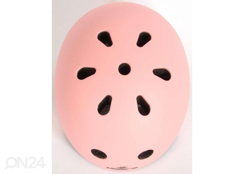 Велошлем детский светло-розовый 51-55 см увеличить