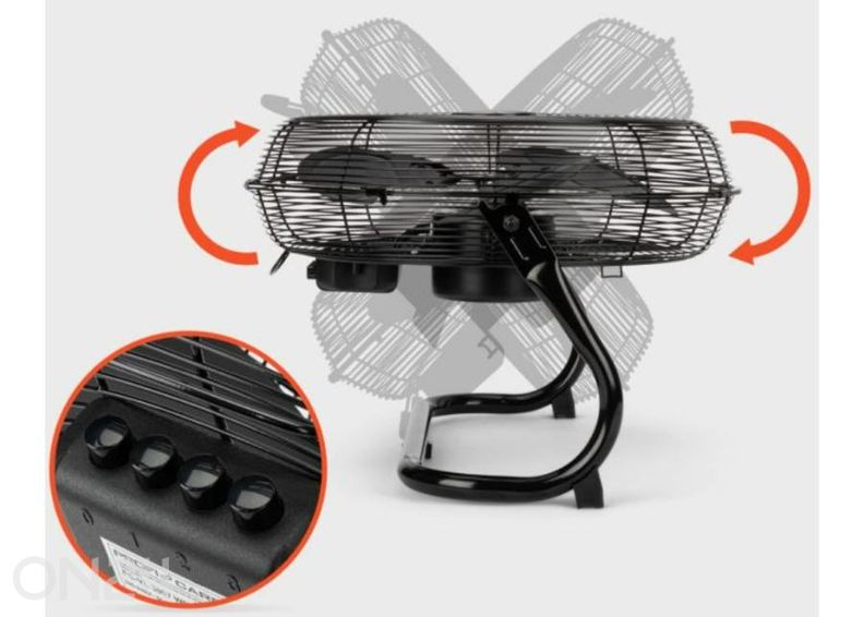 Вентилятор Proficare PCVL3066WM черный увеличить