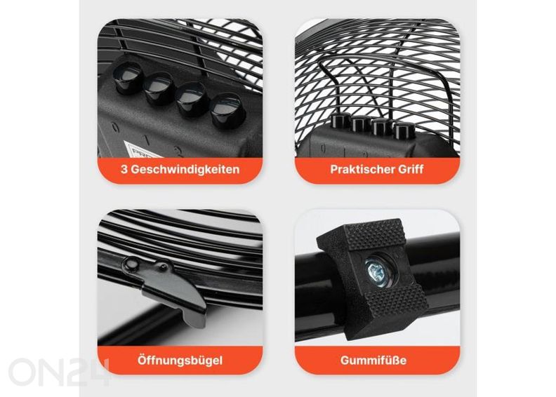 Вентилятор Proficare PCVL3066WM черный увеличить