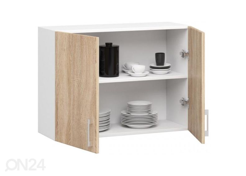 Верхний кухонный шкаф 80 cm увеличить