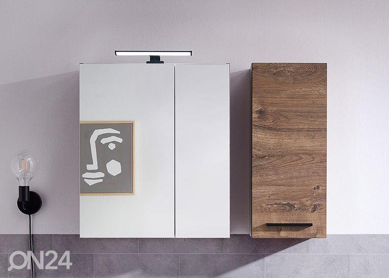 Верхний шкаф в ванную увеличить