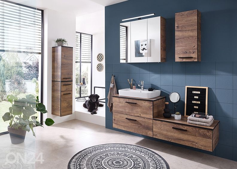 Верхний шкаф в ванную увеличить