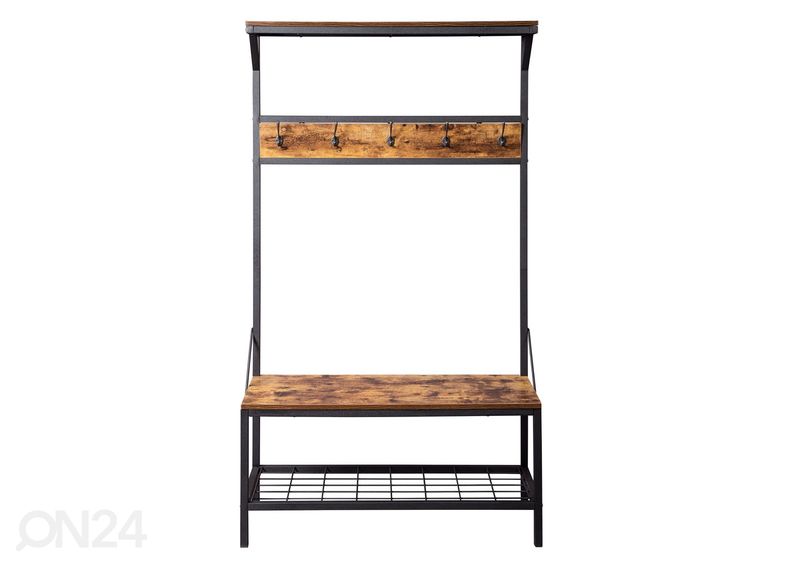 Вешалка в прихожую увеличить