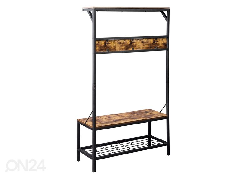 Вешалка в прихожую увеличить