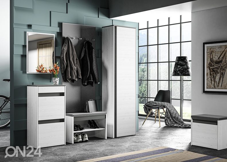 Вешалка в прихожую увеличить