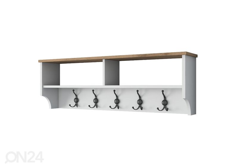 Вешалка в прихожую увеличить