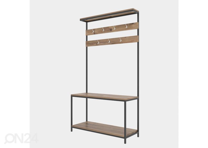 Вешалка в прихожую увеличить