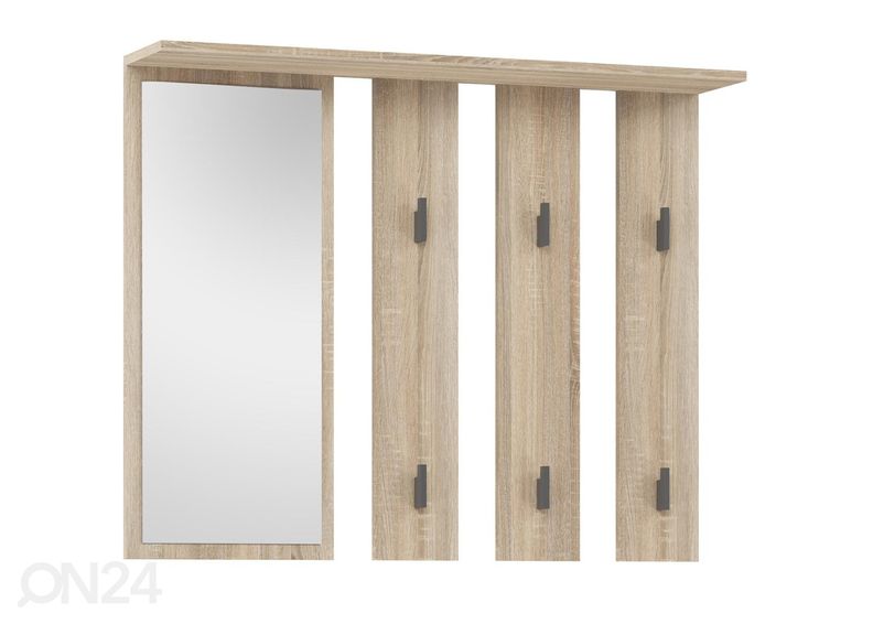 Вешалка в прихожую увеличить