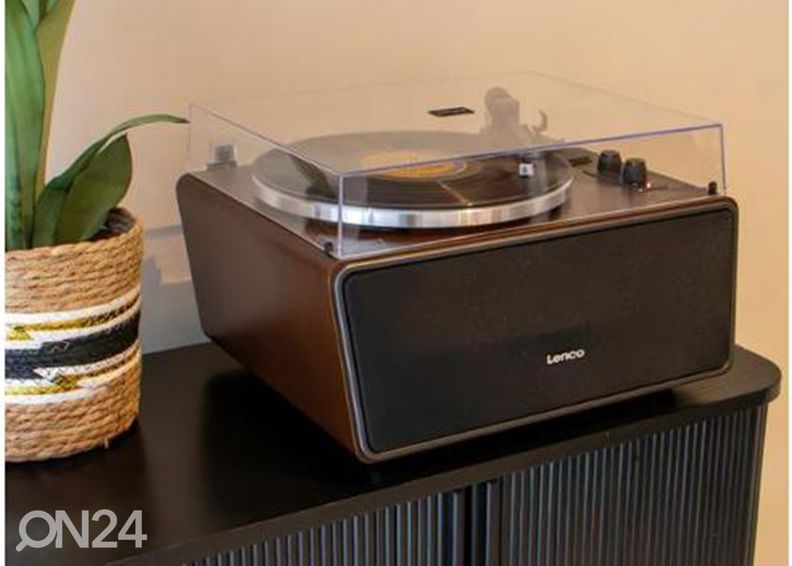 Виниловый проигрыватель со встроенными динамиками 80Вт Lenco LS470WA увеличить