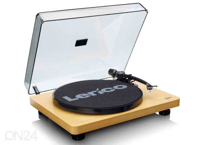 Виниловый проигрыватель Lenco L30WD, дерево увеличить