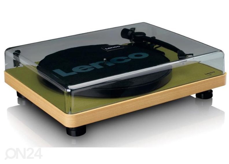 Виниловый проигрыватель Lenco L30WD, дерево увеличить
