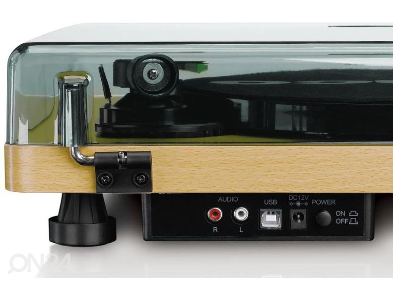 Виниловый проигрыватель Lenco L30WD, дерево увеличить
