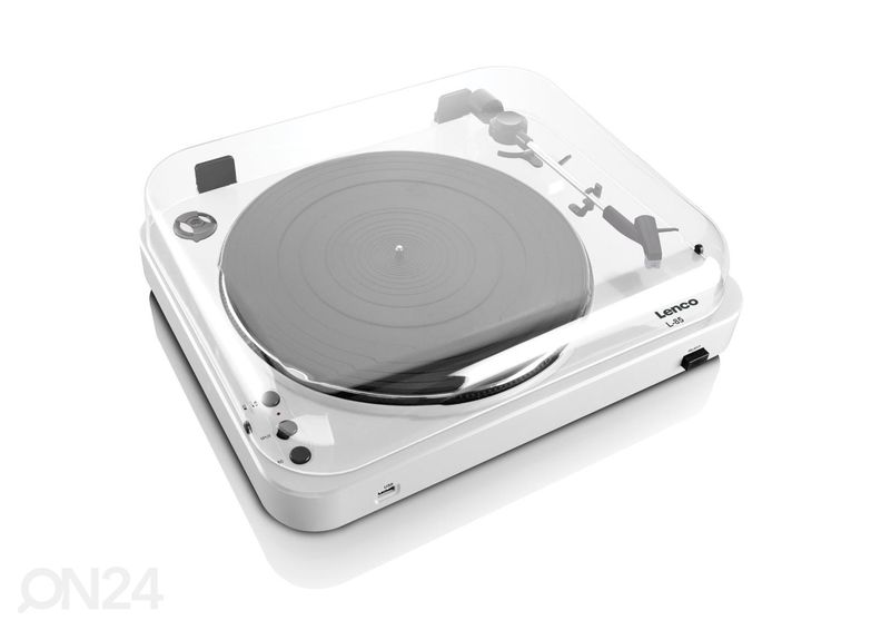 Виниловый проигрыватель Lenco L85WH, белый увеличить