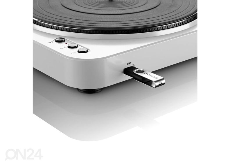 Виниловый проигрыватель Lenco L85WH, белый увеличить