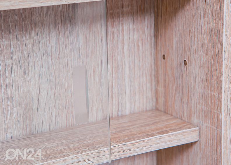 Витрина настенная Collectizioni, сонома дуб увеличить