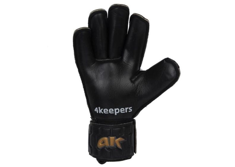 Вратарские перчатки для мужчин 4Keepers Champ Black Gold IV RF S605332 увеличить