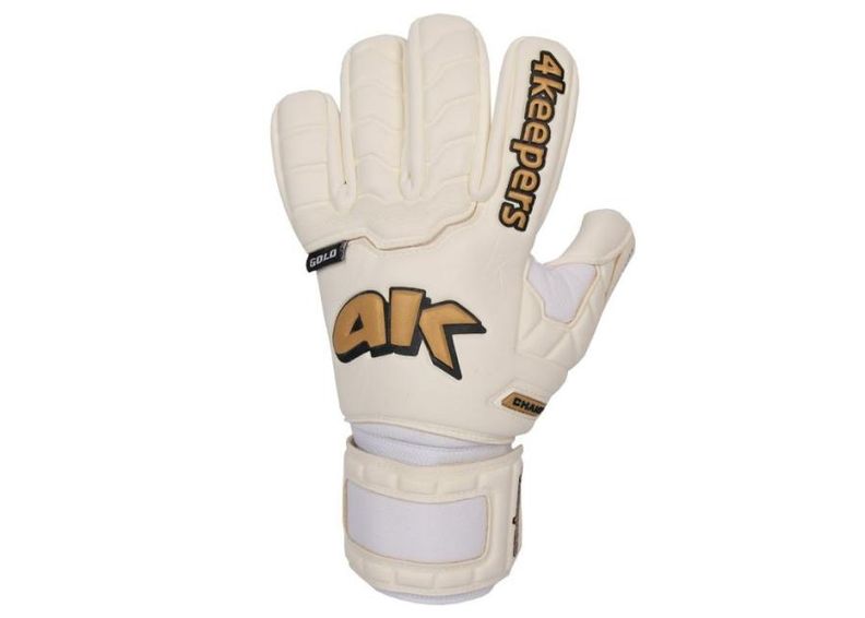 Вратарские перчатки 4Keepers Champ Black Gold IV NC S605368 увеличить
