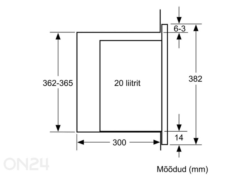 Встраиваемая микроволновая печь Bosch BFL523MS0 увеличить