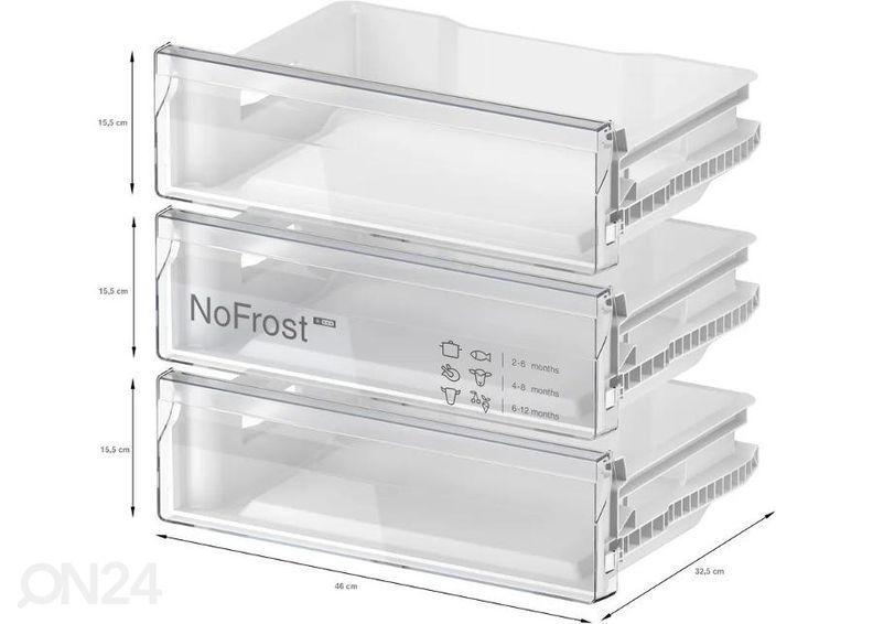 Встраиваемая морозильная камера Bosch GUN21ADE0 увеличить