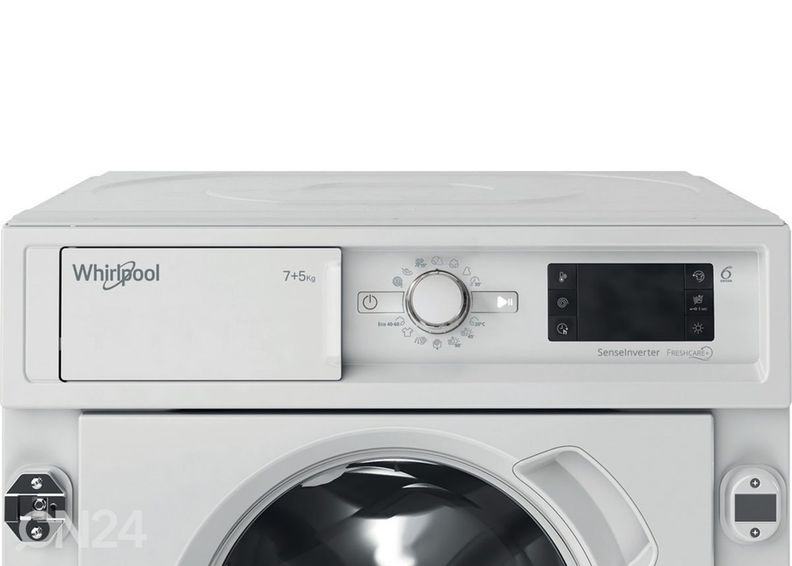 Встраиваемая стиральная машина с сушкой Whirlpool BIWDWG751482 увеличить