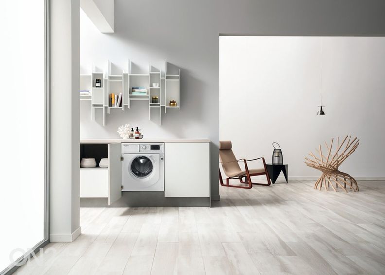 Встраиваемая стиральная машина с сушкой Whirlpool BIWDWG751482 увеличить