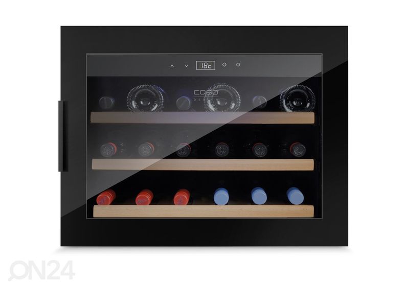 Встроенный винный холодильник Caso WineSafe 18 EB BLACK, 627 увеличить